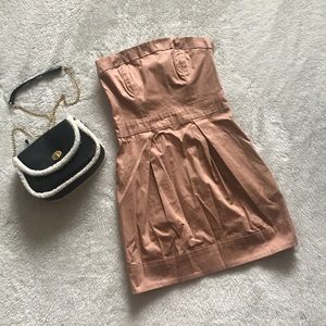 NWT - French Connection Strapless Dress